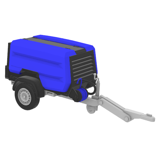 Kaeser M59 Kompressoranhänger THW