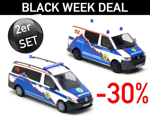 BLACK WEEK DEAL - 2er Set Bergwacht Schwarzwald