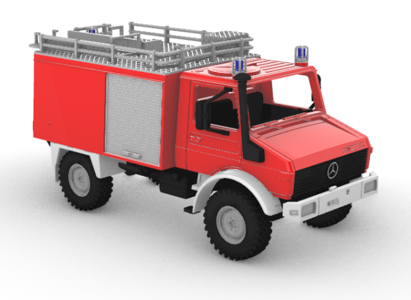 MB Unimog U1300 TLF 8 (W) Schlingmann - BAUSATZ