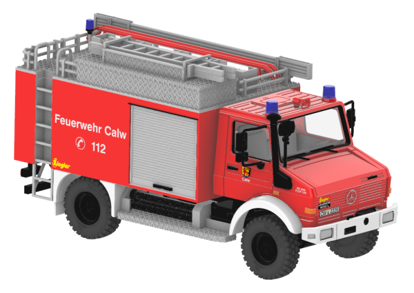 MB Unimog U1550L Ziegler SW2000 Feuerwehr Calw - BAUSATZ