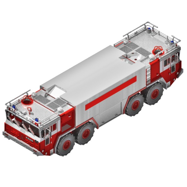 Faun LF 1412/57 V 8x8 GTLF 18 FW Frankfurt